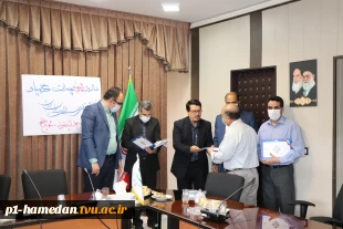 آئین گرامیداشت سال روز بسیج اساتید و شهادت دکتر چمران در دانشگاه فنی و حرفه ای استان همدان برگزار شد 5