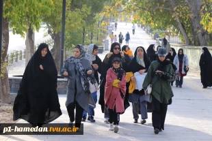 همایش پیاده روی خانوادگی اساتید و کارکنان آموزشکده شهید مفتح به مناسبت  هفته تربیت بدنی 4