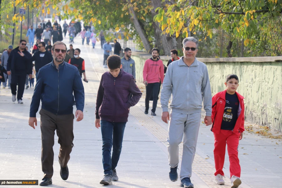 همایش پیاده روی خانوادگی اساتید و کارکنان آموزشکده شهید مفتح به مناسبت  هفته تربیت بدنی 8