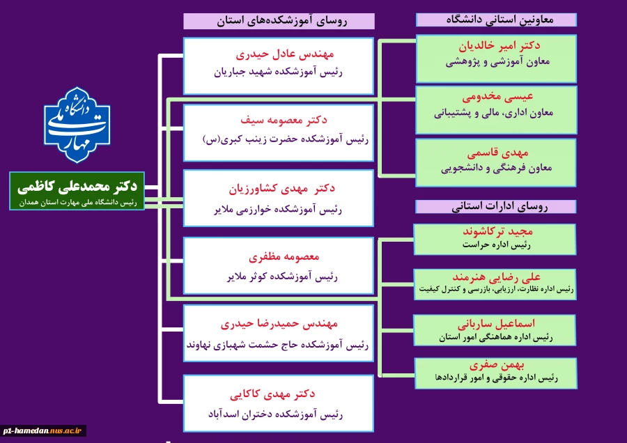 چارت سازمانی