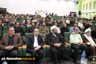 گردهمایی موکب داران ستاد مردمی خدمتگزاران اربعین استان همدان در دانشکده شهید مفتح برگزار شد 2