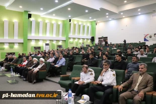 گردهمایی موکب داران ستاد مردمی خدمتگزاران اربعین استان همدان در دانشکده شهید مفتح برگزار شد 3