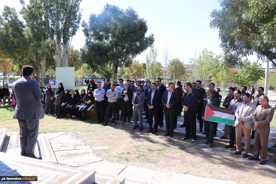 ندای مرگ بر اسرائیل در دانشکده مفتح طنین انداز شد 2