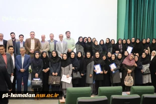 مراسم گرامیداشت مقام شامخ استاد و تقدیر از اساتید سرآمد دانشگاه ملی مهارت استان همدان برگزار شد 15