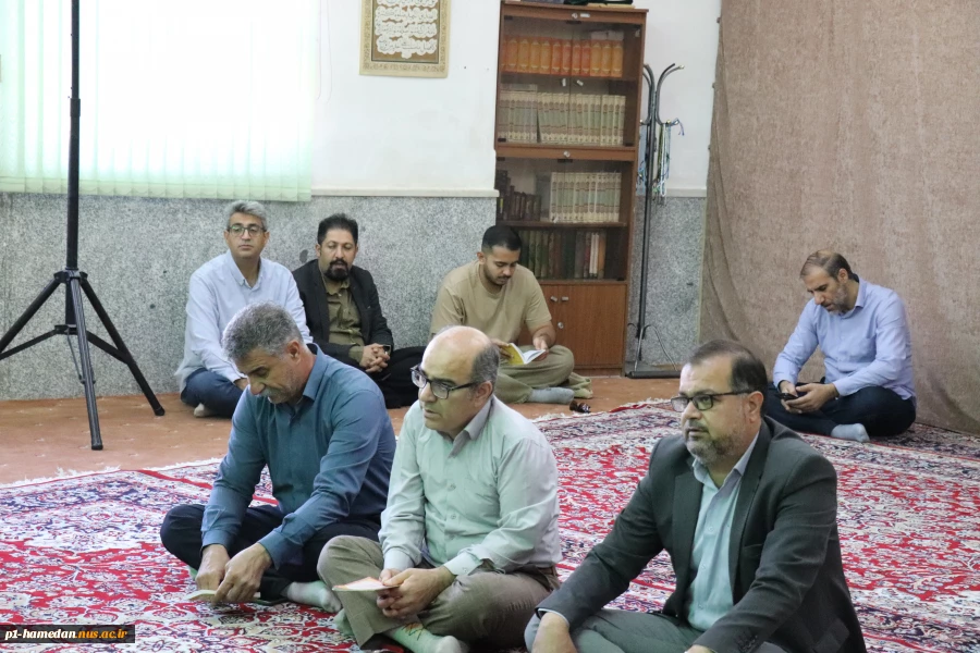 به مناسبت میلاد با سعادت امام رضا(ع) و دهه مبارک کرامت:
مراسم جشنی در دانشکده شهید مفتح برگزار شد. 2