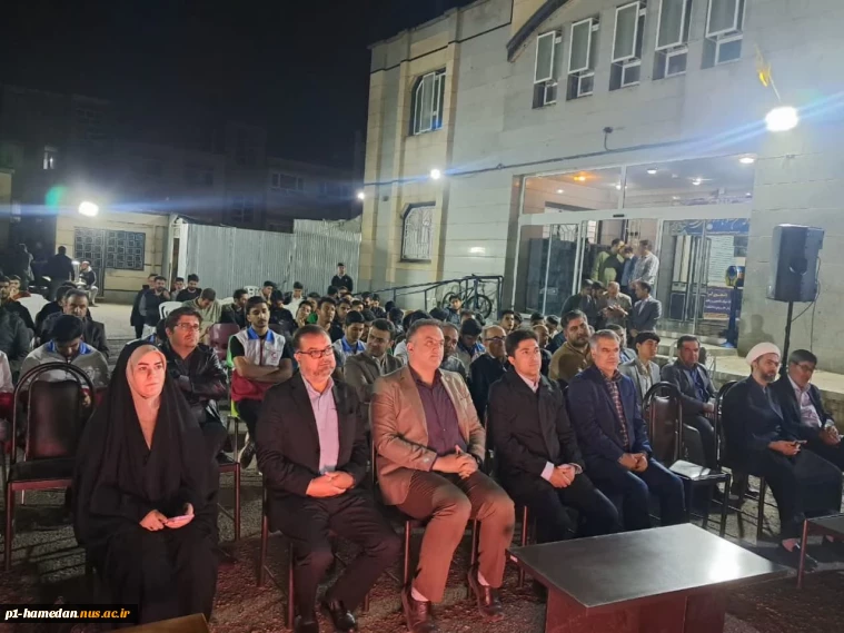 به همت معاونت فرهنگی و دانشجویی دانشکده ملی مهارت شهید جباریان:
مراسم جشن و مولودی خوانی به مناسبت دهه کرامت، میلاد با سعادت امام رضا(ع) و گرامیداشت هفته خوابگاه، در محوطه خوابگاه دانشکده شهید جباریان برگزار شد.