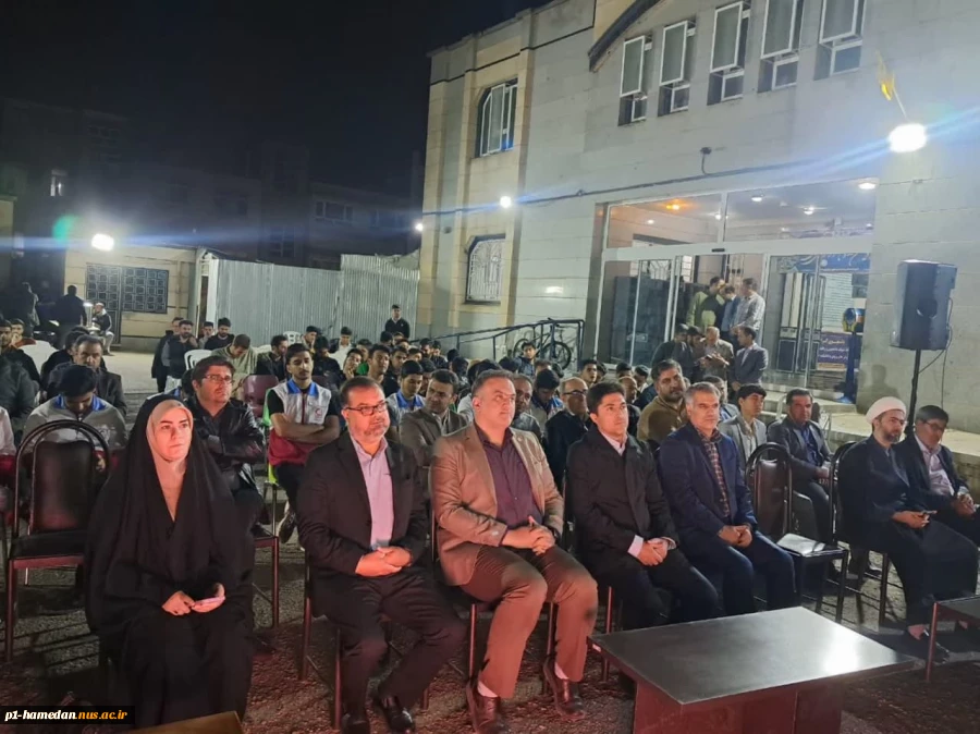 به همت واحد فرهنگی و دانشجویی دانشکده ملی مهارت شهید جباریان:
مراسم جشن و مولودی خوانی به مناسبت دهه کرامت، میلاد با سعادت امام رضا(ع) و گرامیداشت هفته خوابگاه، در محوطه خوابگاه دانشکده شهید جباریان برگزار شد.
 2