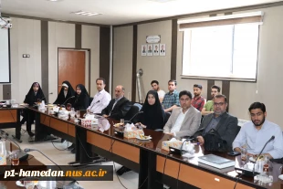 آیین تکریم و معارفه فرمانده حوزه شهید سلیمانی دانشگاه ملی مهارت استان همدان و بسیج دانشجویی دانشکده شهید مفتح برگزار شد 6