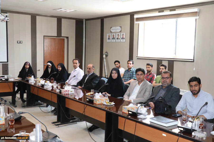 آیین تکریم و معارفه فرمانده حوزه شهید سلیمانی دانشگاه ملی مهارت استان همدان و بسیج دانشجویی دانشکده شهید مفتح برگزار شد 6