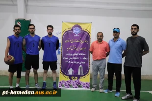 مسابقات انتخابی ورزشی منطقه 10 به میزبانی دانشگاه ملی مهارت استان همدان برگزار شد 5