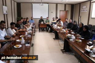 اعضای انجمن های علمی دانشگاه ملی مهارت استان با رئیس دانشگاه دیدار و گفتگو کردند 3