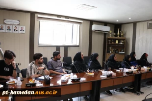 اعضای انجمن های علمی دانشگاه ملی مهارت استان با رئیس دانشگاه دیدار و گفتگو کردند 5